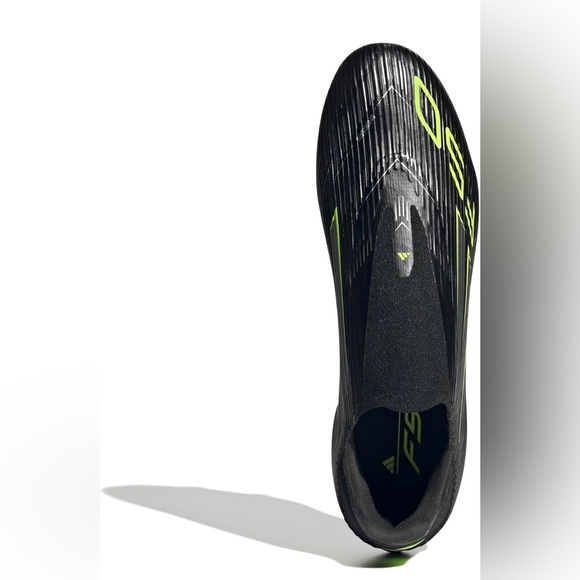 Adidas F50 Black and Neon Green Soccer Cleats